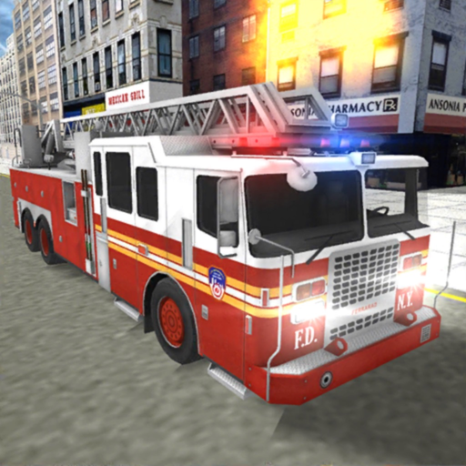 Real Fire Truck Simulator 2023 app icon