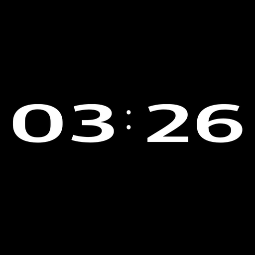 Minimum Clock app icon