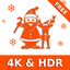 Christmas Wallpaper - 4K & HDR icon