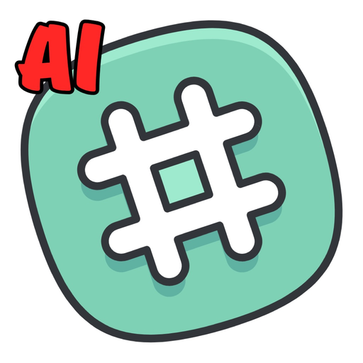 AI Hashtags for TikTok app icon