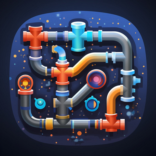 Space Pipes Connect Puzzle app icon