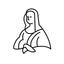 Mona - How to draw icon