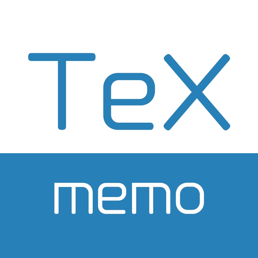 TeXmemo app icon
