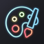 Glow Board: Light Your Art. icon