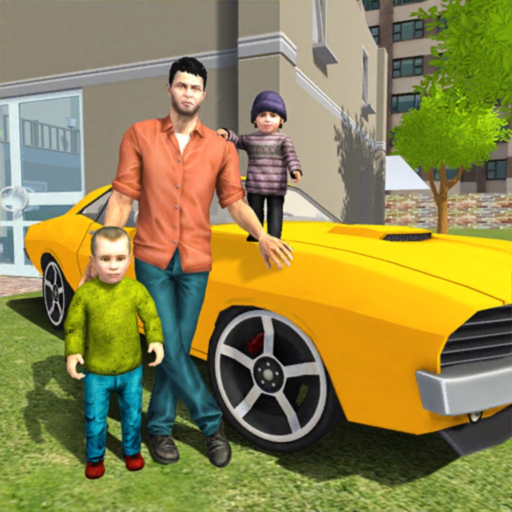Virtual Single Dad Taxi Driver app icon