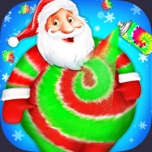 Holiday Tie Dye Fashion Art app icon