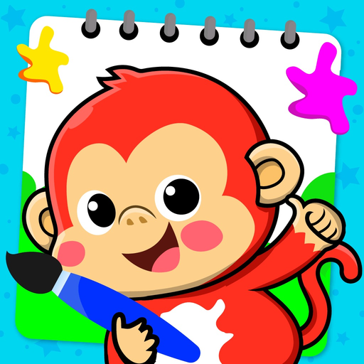Coloring Book for Kids Game 2+ app icon