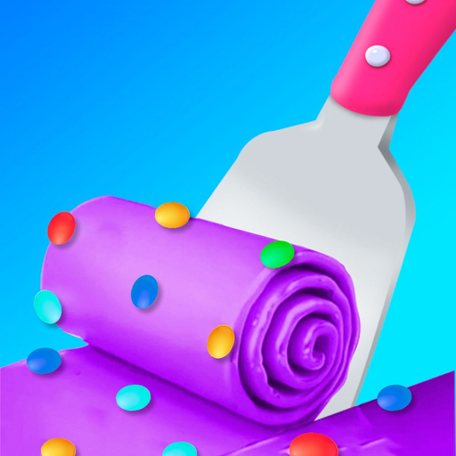 Ice Cream Rolls: ASMR Maker app icon