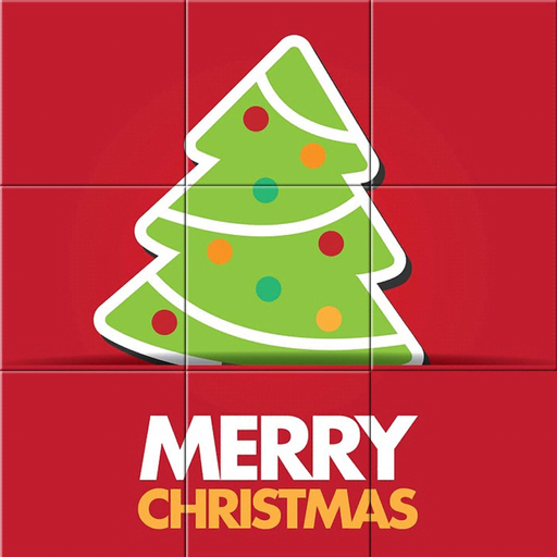 Easy christmas puzzle app icon