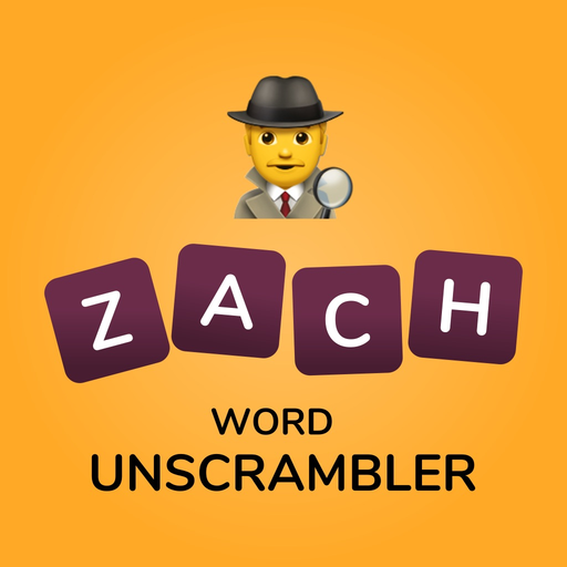 Zachs Word Unscrambler app icon