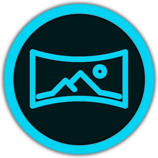 Panorama photo stitcher app icon
