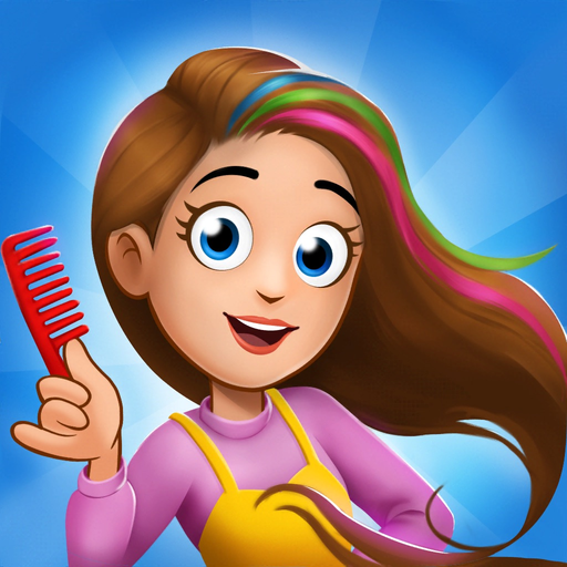 My Town: Girls Hair Salon Game app icon