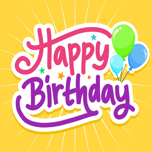 Happy Bday Card app icon