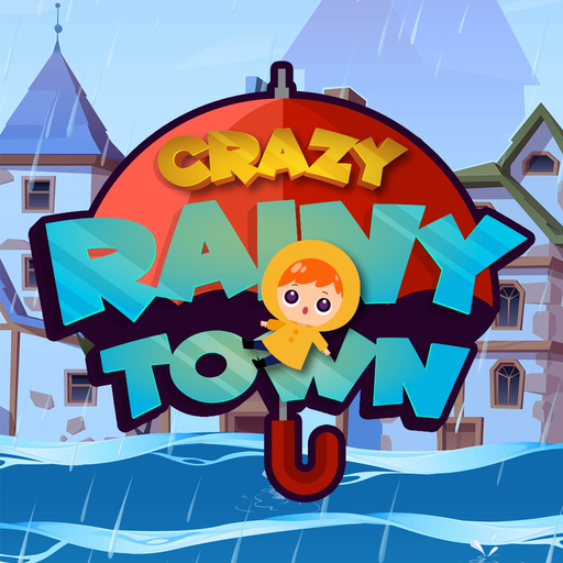 Crazy Rainy Town app icon
