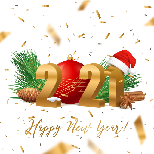 Happy New Year and Merry Xmas app icon