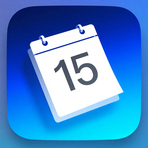 Mini Calendar - Menu Bar app icon
