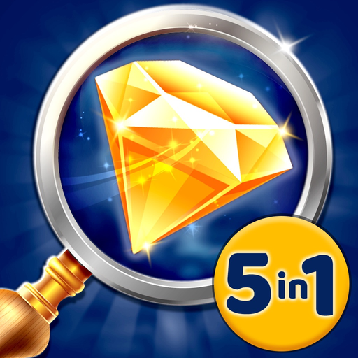 Hidden Objects 5 in 1 app icon