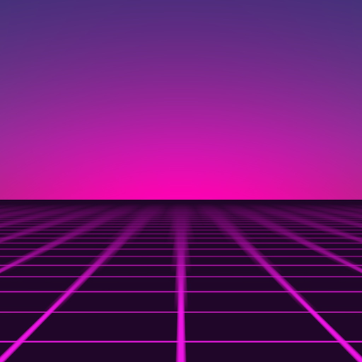 Vaporwave Race 3D - Watch Game app icon