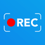 Screen recorder. Recording app icon