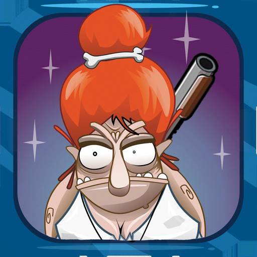 Angry Granny vs Zombies app icon
