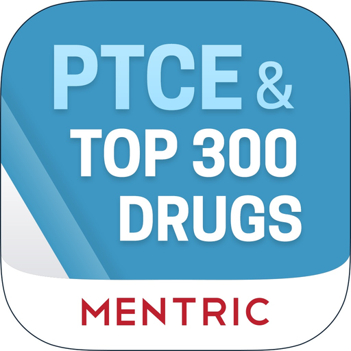 PTCE WITH TOP 300 DRUGS Q&A app icon