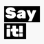 Conversation Starter: Say It! icon