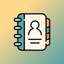 Contacts Backup Transfer Share icon
