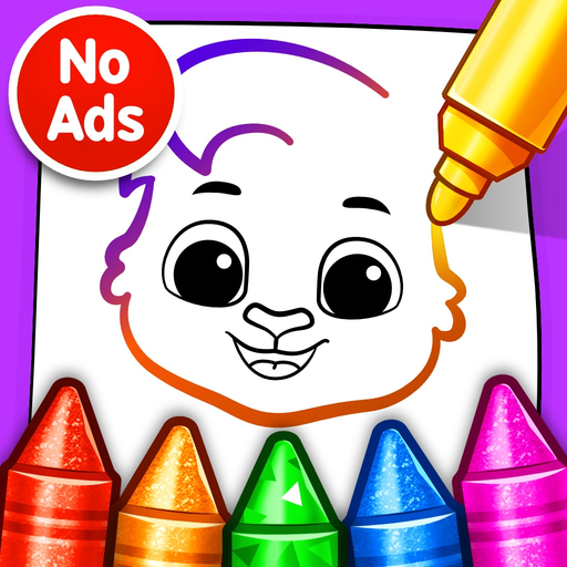 Drawing Games: Draw & Color app icon