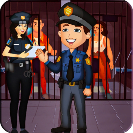 Pretend Police station Game app icon