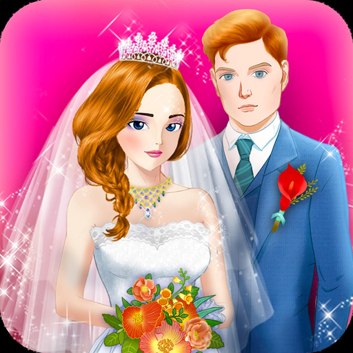 Wedding makeup & dress up game app icon