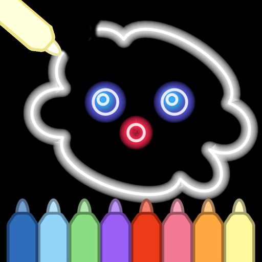 Draw and Paint Day & Night kid app icon
