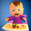 Baby & Babysitter Fun Sim 3D icon