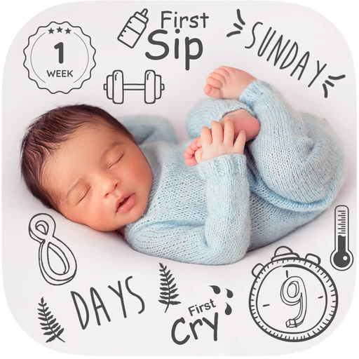 Baby Photo Editor - Baby Story app icon