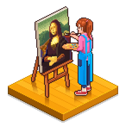 Puzzrama Pixel app icon