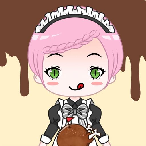 Cafegal - Dress up mini cafe app icon