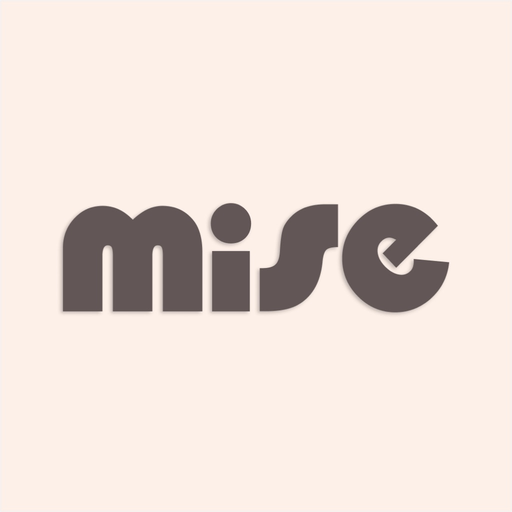 Mise: A minimalist recipe box app icon