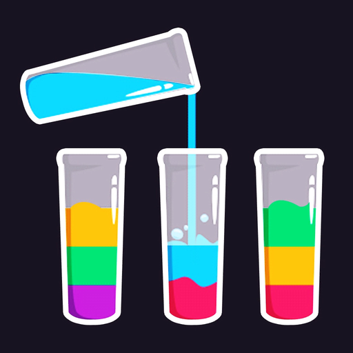 Stacky Water 3D - Sort Master app icon