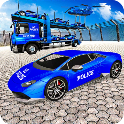 US Police Car Transporter app icon