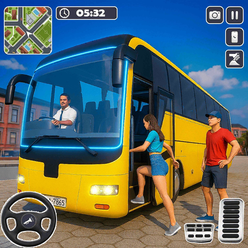 Mega Bus Driving 3D:Bus Games app icon