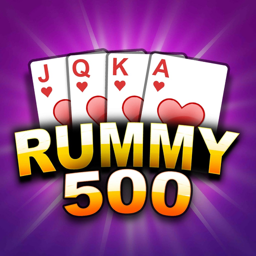 Rummy 500 card offline game app icon