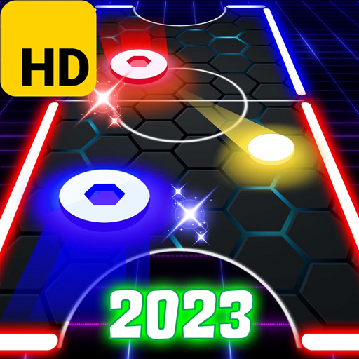 Air Hockey Glow HD Arcade 2D app icon
