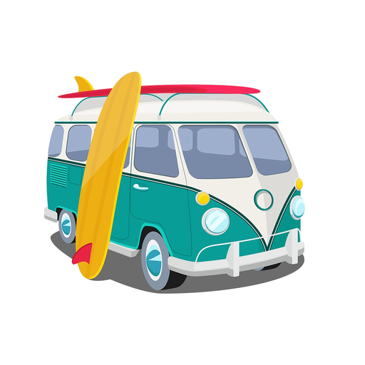 Van Life GIF Stickers app icon