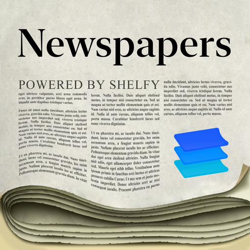 Newspapers by Shelfy app icon