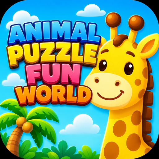 Animal Puzzle Fun World app icon