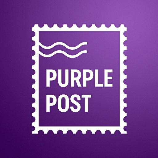 Purple Post app icon