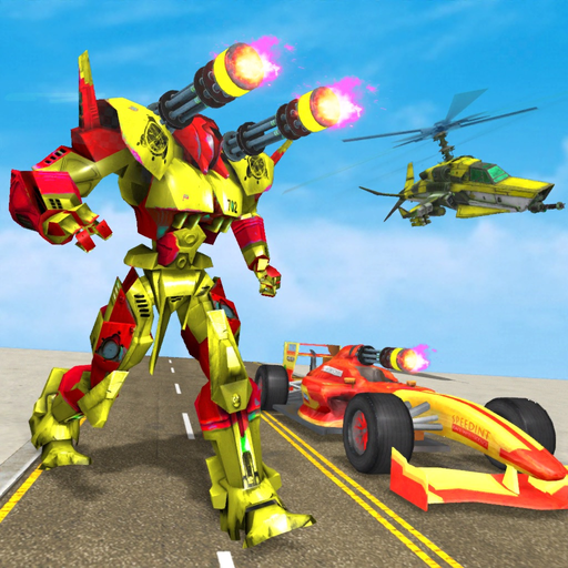 Robot Race Car Transformation app icon