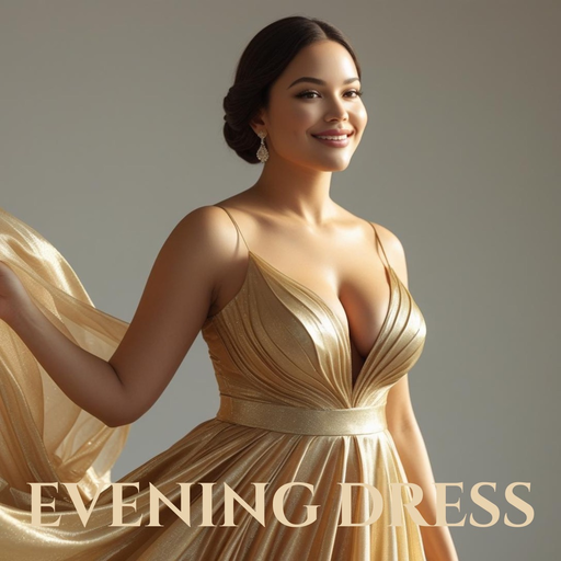 Cheap plus size evening dress app icon