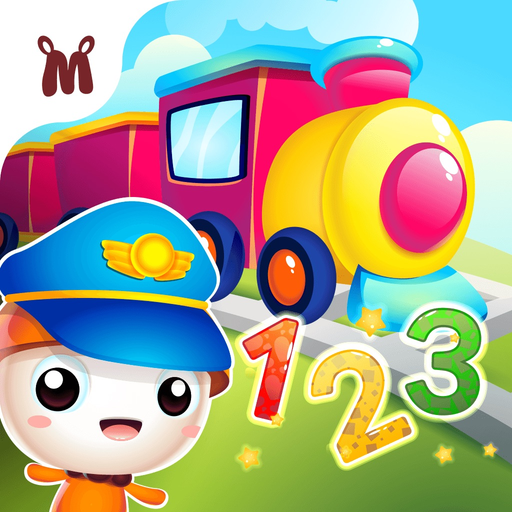 Fun Number Train Learning App app icon
