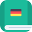 Dictionary of German language icon