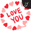 Lovely Valentine's Day icon
